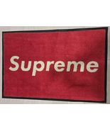 Supreme Logo 2' x 3'  Carpet Full Cleat Backing Mat - $296.95