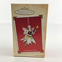 Hallmark Keepsake Christmas Fairy Tree Ornament New Vintage 2002 Holiday - $26.68