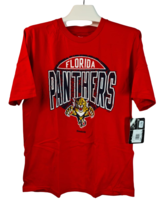 Reebok Youth Florida Panthers Totally Cool Short Sleeve T-Shirt,Red, Large 14/16 - £10.08 GBP