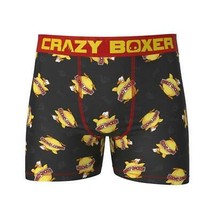 Crazy Boxer Rocko&#39;s CHOKEY CHICKEN Bones Coffee Pie Black Boxer Briefs N... - $256.80 MXN