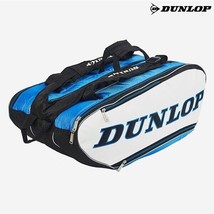 Dunlop D Tac SRI 12 Thermo 3Pack Tennis Badminton Bag Sports Bag Blue NW... - $85.90
