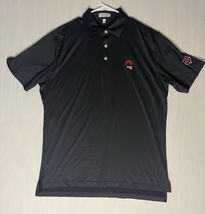 Peter Millar Arkansas State Impact Club Polo Shirt Men’s Medium Black Sh... - $20.00