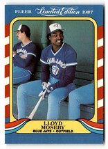 1987 Fleer Limited Edition #29 Lloyd Moseby NM  ID:48805 - £1.37 GBP