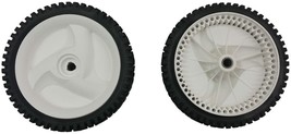 2 Front Drive Wheels for 21&quot; 22&quot; Craftsman Self-Propelled Walk Mower 675... - £27.32 GBP