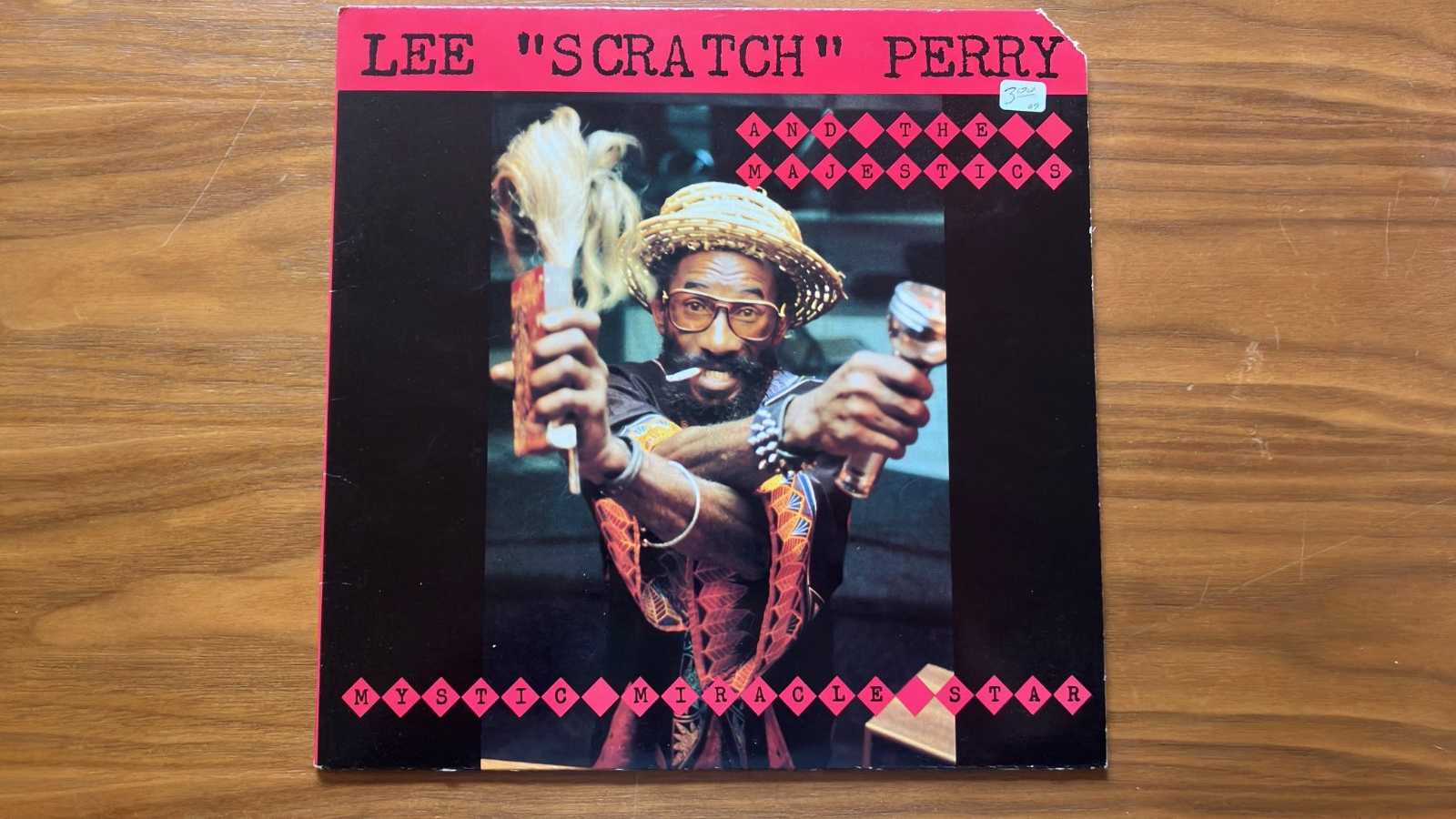 LEE SCRATCH PERRY MAJESTICS Mystic Miracle Star LP 1982 Heartbeat HB06 - $91.15