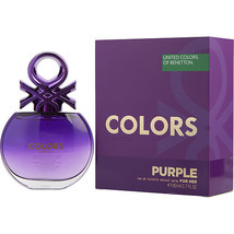 COLORS DE BENETTON PURPLE by Benetton EDT SPRAY 2.7 OZ - £17.65 GBP