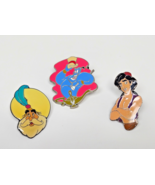 Aladdin Sultan Head Genie Disney Collectible Lapel Pin Lot Official Trading - $19.95