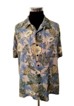 Island Outfitters Shirt Men&#39;s Size 3X Multicolor Tropical Aloha Hawaiian Style - £11.87 GBP