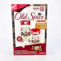 Old Spice Holidude Snickerdudel Body Wash Deodorant Holiday Gift Set Sugar Cooki - $24.14