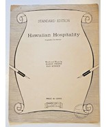 Hawaiian Hospitality Vintage Sheet Music, piano, vocal, guitar 1937 - €6,78 EUR