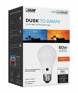 Feit A800/950CA/DD/LEDI Intellibulb Dusk to Dawn A19 LED Bulb, 10.6W, Da... - £9.82 GBP