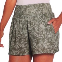 Three Dots Ladies&#39; Size Small Elastic Waist Pull-On Shorts, Green - £11.98 GBP