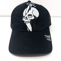 Ed Hardy Mesh Trucker Hat Snapback Cap Black Skull Dagger Embroidered NE... - $34.58 CAD