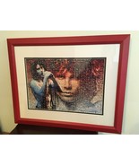 VINTAGE JIM MORRISON FROM THE DOORS BAND PHOTOMOSAIC MUSIC SINGING FRAME... - £1,179.53 GBP