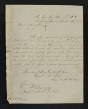 1865 antique CIVIL WAR SPEC ORDER 81st ill inf vol FATIGUE TOOLS WILSON ... - £70.04 GBP