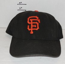 San Francisco Giants Fitted Baseball Hat Cap New Era 7 1/4 black Orange - $14.78