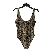 Dixperfect Womens Swimsuit Adult Size XXL Black Cheetah One Piece No Pad... - $20.23