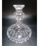 German Miller Imports Candlestick Crystal 4 1/4&quot; - $643.16 MXN