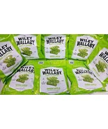 (LOT 8) Wiley Wallaby Soft &amp; Chewy Licorice GREEN APPLE 4 oz/Pk NEW SEALED - $34.64