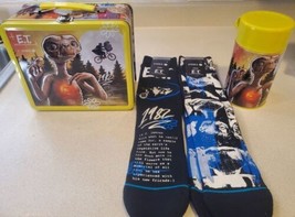 Stance ET The Extra-Terrestrial Crew Socks &amp; Lunch pail Box Set Size 9-13 - £27.69 GBP