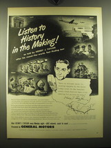 1949 General Motors Advertisement - ABC Your Land and Mine with Henry J.... - $18.49