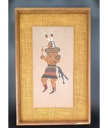Vintage Native American Yei Bei Chai Sand  Painting, Framed and Matted - €21,60 EUR