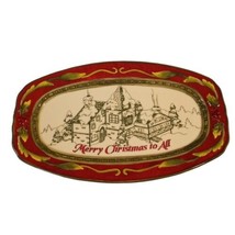 Fitz And Floyd Merry Christmas To All St. Nick Handcrafted Holiday Platt... - $15.85