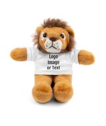 Custom Stuffed Animals with Tee with Your Image, Design, Logo, Text - $29.95