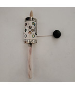 Tibetan Buddhist Yak Bone Decorated Prayer Wheel 7 inches-Made in Nepal - $9.99