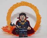 Building Doctor Strange Deluxe Flames Multiverse Of Madness Minifigure U... - $7.30