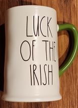 Rae Dunn Artisan Collection by Magenta ~ Green White ~ Luck of the Irish... - $30.00