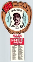 Pepsi Baseball Trading Card 1977 Wayne Garland Cleveland Indians MLB Diecut - £8.83 GBP