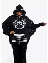 Skelanimals Diego Bat Wing Hoodie Plus Size 1, XL - £77.94 GBP