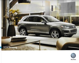 2014 Volkswagen TOUAREG brochure catalog US VW HYBRID TDI Lux Executive ... - £7.99 GBP