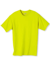 Hanes Mens T-Shirt Safety Green Yellow Orange S M L Xl 2X 3X, 4X, 5X, 6X New! - £3.95 GBP+