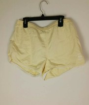 Querasa Womens Yellow Track Shorts Size S - $137.46 MXN
