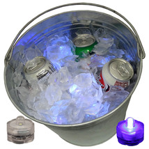 WOW Sick Rave Beer Ice Bucket Bright Glow LED Lights Submersible Party 2... - $35.14