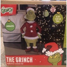 The Grinch 4 Ft Animated Character Talks, Dances and Sings Christmas - £114.64 GBP
