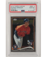 2014 Topps Chrome Aggiornamento George Springer PSA 10 Gemma MT #MB-4 - £79.11 GBP