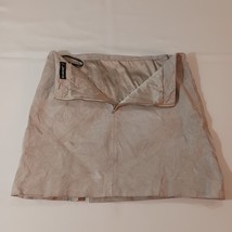 BlankNYC Blank NYC Women's Tan Leather Lined Retro Look Skirt Size 31 image 10