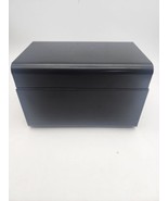 Vtg Smead Metal File Box Recipe Card Keeper - $14.95