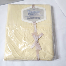 Vtg New Sealed Wamsutta Supercale Plus Percale IVORY Pair Pillowcases Waves - £25.65 GBP