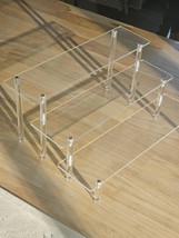 3 Tier Acrylic Display Risers, Large Perfume Organizer 12&quot; x 9&quot; x 6&quot; - $273.59 MXN