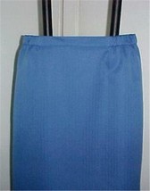 Darue of California Sky Blue Herringbone Skirt Size 8 NEW - £9.72 GBP