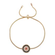 Small Fresh Classical Ins Adjustable Jewelry Bracelet Flowers Daisy - £8.18 GBP