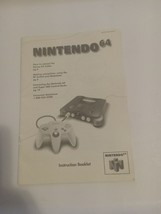 Nintendo 64 System Manual N64 Console Instruction Booklet (CANADIAN) # - £10.23 GBP