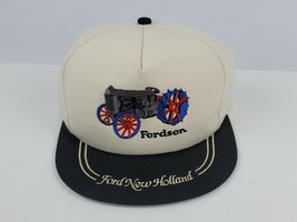 NOS Fordson Ford Tractor New Holland Hat K-Products Snapback Farm Trucke... - £42.99 GBP