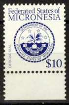 Micronesia 39 MNH $10 National Seal Definitive ZAYIX 0224S0307M - $15.00