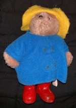 Vintage Paddington Bear Plush Blue Coat Red Boots Teddy 4” Mini 1994 Joi... - $14.99