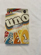 Mattel UNO 50th Anniversary 1970s 70s Retro Version Card Game #1 of 5 in Series - £6.17 GBP